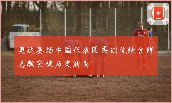 奥运赛场中国代表团再创佳绩金牌总数突破历史新高